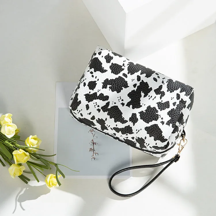 Women's Retro Artificial Soft Clutch Wash For Bags