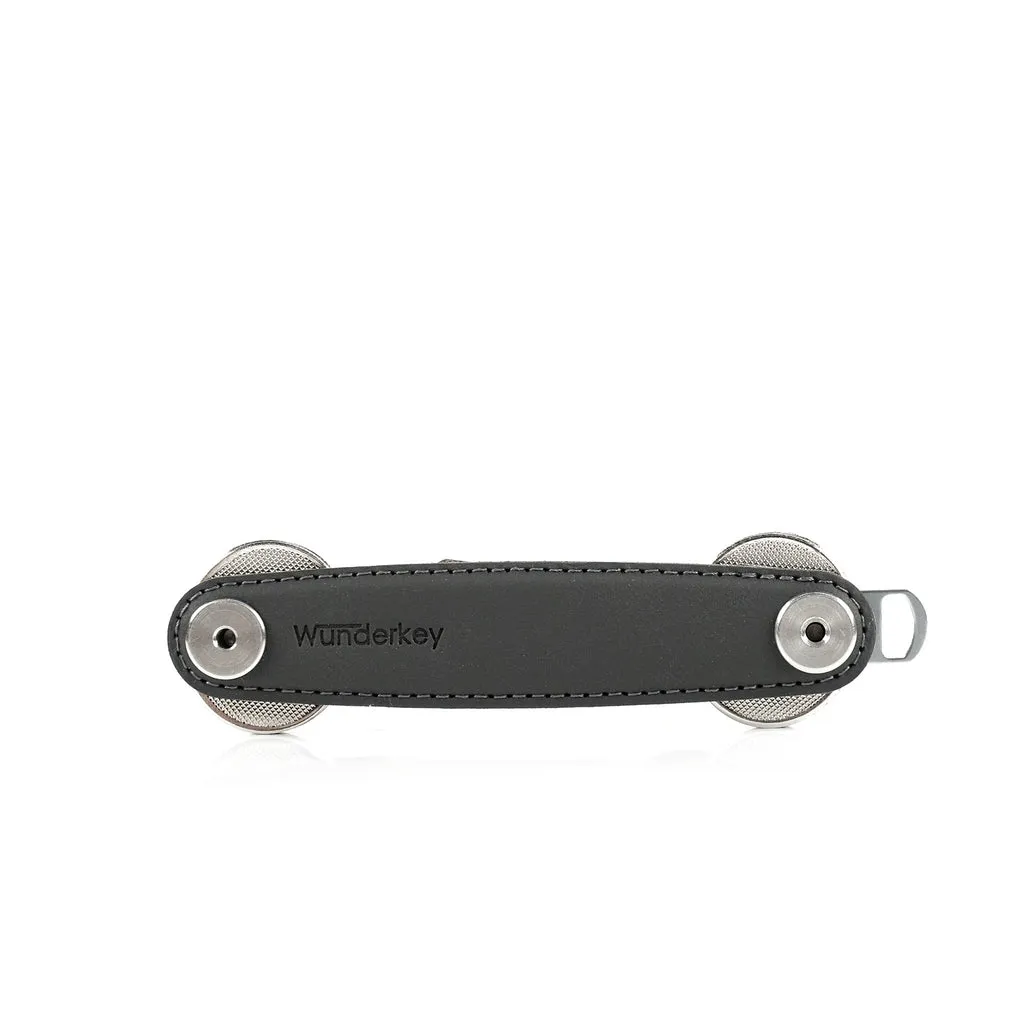 Wunderkey - Black Leather Key Organizer