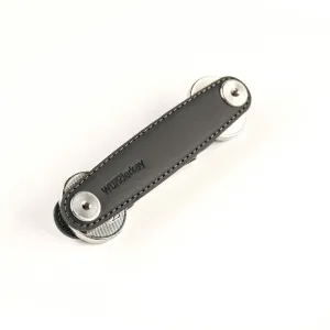 Wunderkey - Black Leather Key Organizer