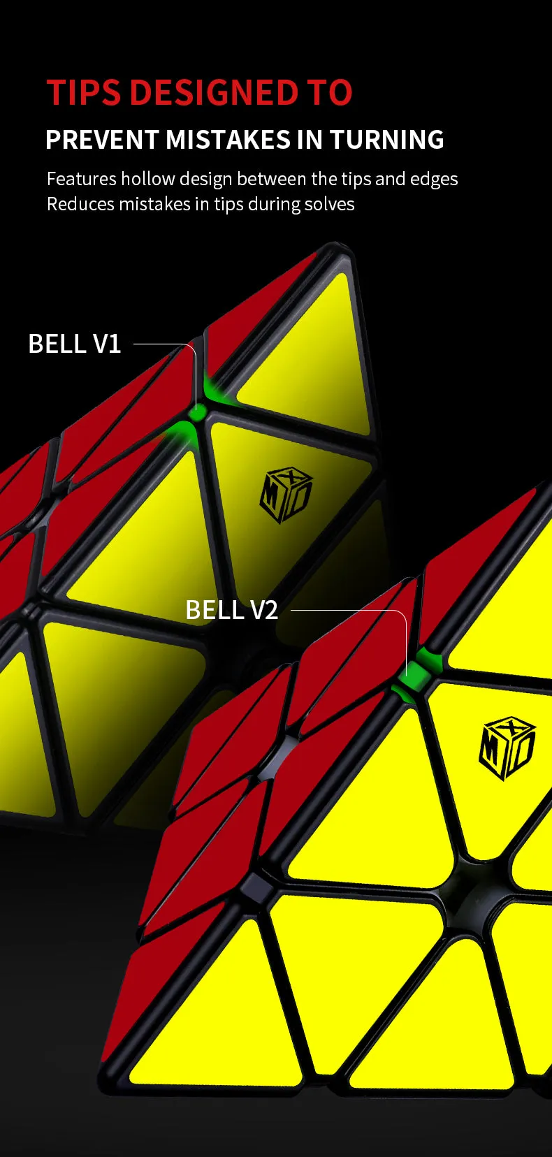 X-Man Bell Magnetic Pyraminx V2