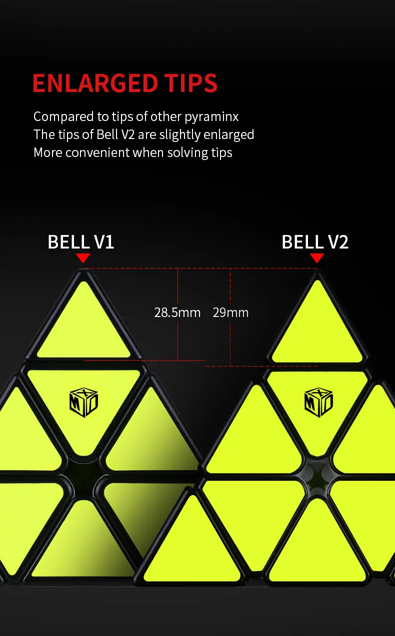 X-Man Bell Magnetic Pyraminx V2