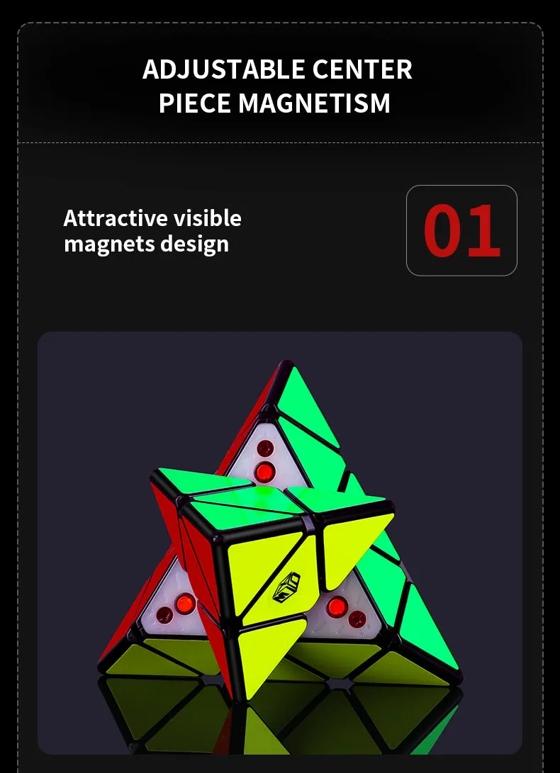 X-Man Bell Magnetic Pyraminx V2