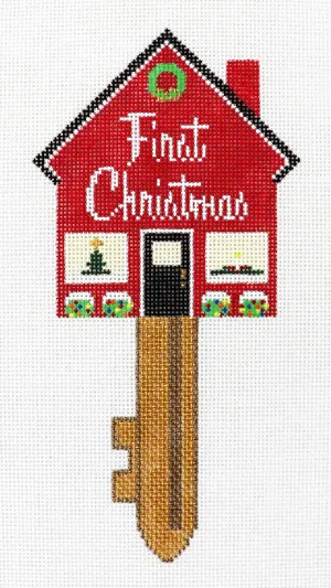 XO-228 FIRST CHRISTMAS HOUSE KEY