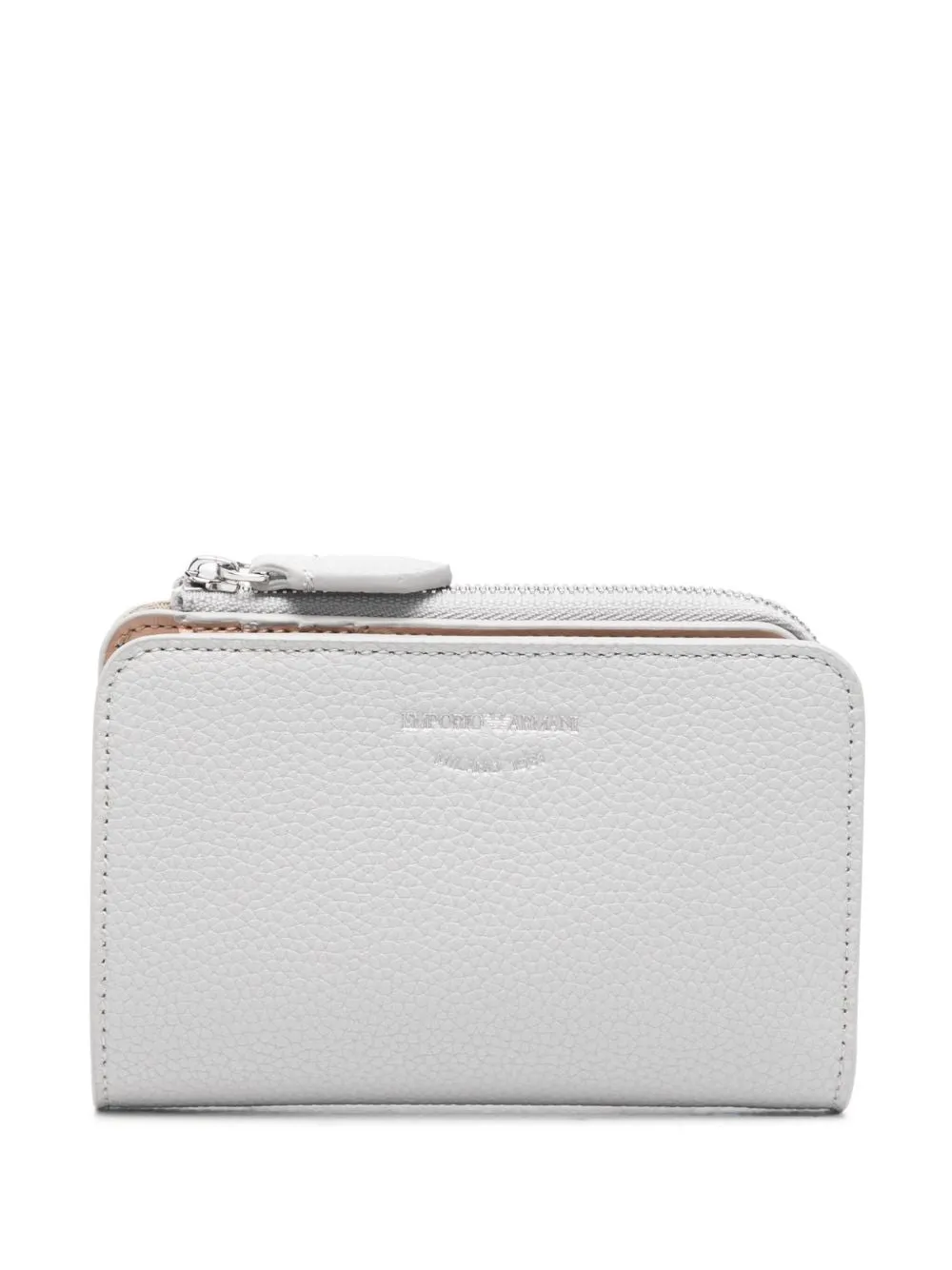 Zipped bifold wallet