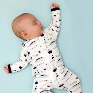 Zipper Footie Yatchs